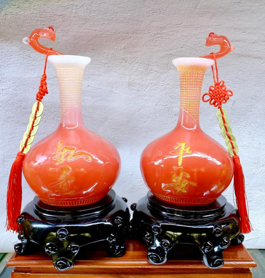Bình hút tài lộc gốm Bát Tràng